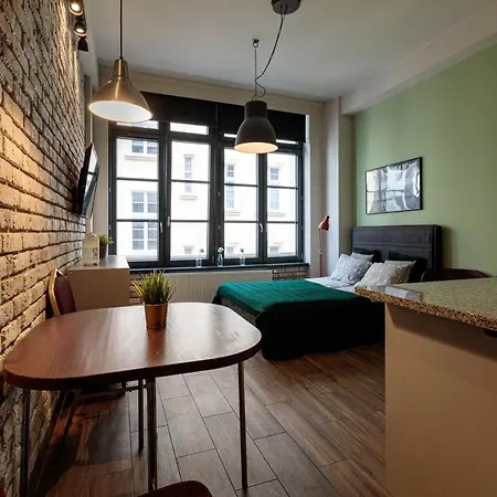 Golden - Cozy Studio - Main Rail Station&k24 Wroclaw