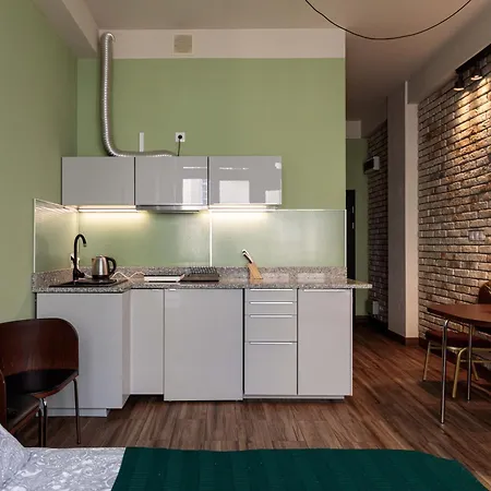 Golden - Cozy Studio - Main Rail Station&k24 Wroclaw